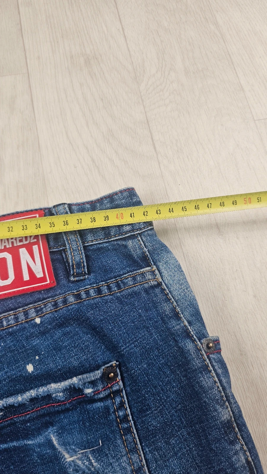 Jean Dsquared2 Effet Destroy, Abîmé, Délavé – Dsquared2 – taille W33 | FR 42 4