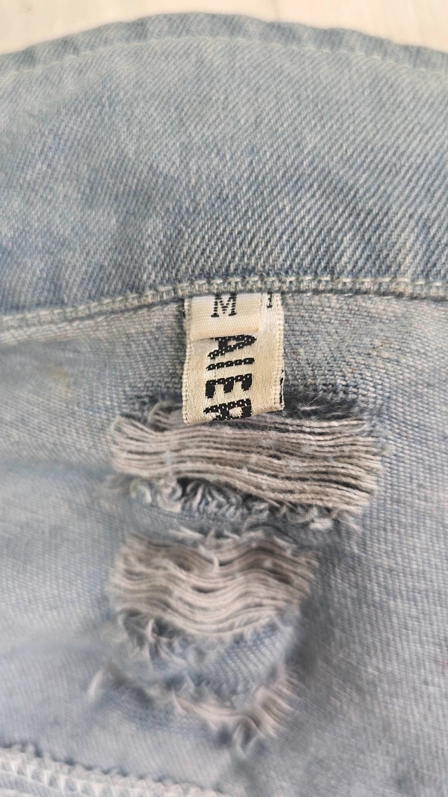 Veste en jean Where Is My Mind M originale défauts – Vintage Dressing – taille M 5