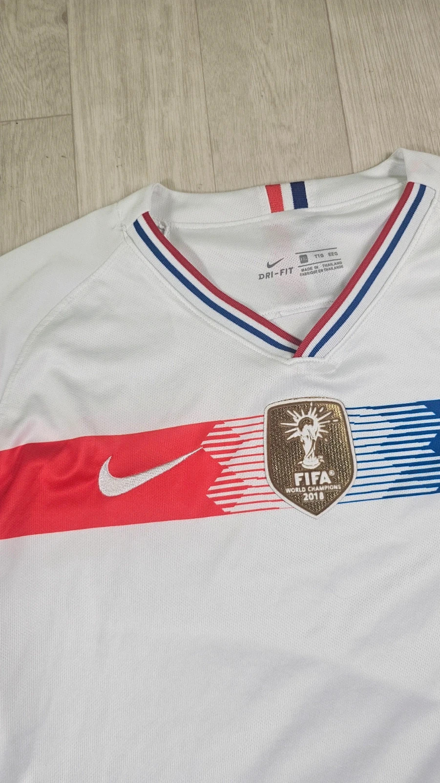 Maillot Équipe de France 2018 blanc Nike XXL – Nike – taille XXL 4