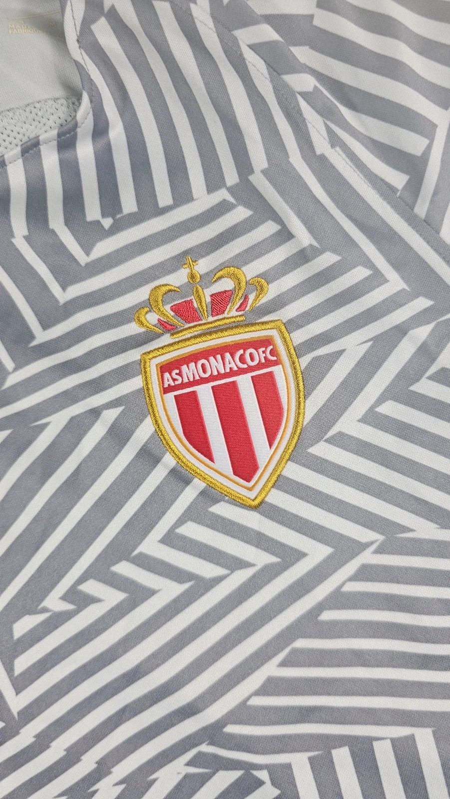 Maillot entraînement AS Monaco 2016-2017 gris Nike M – Nike – taille M 5