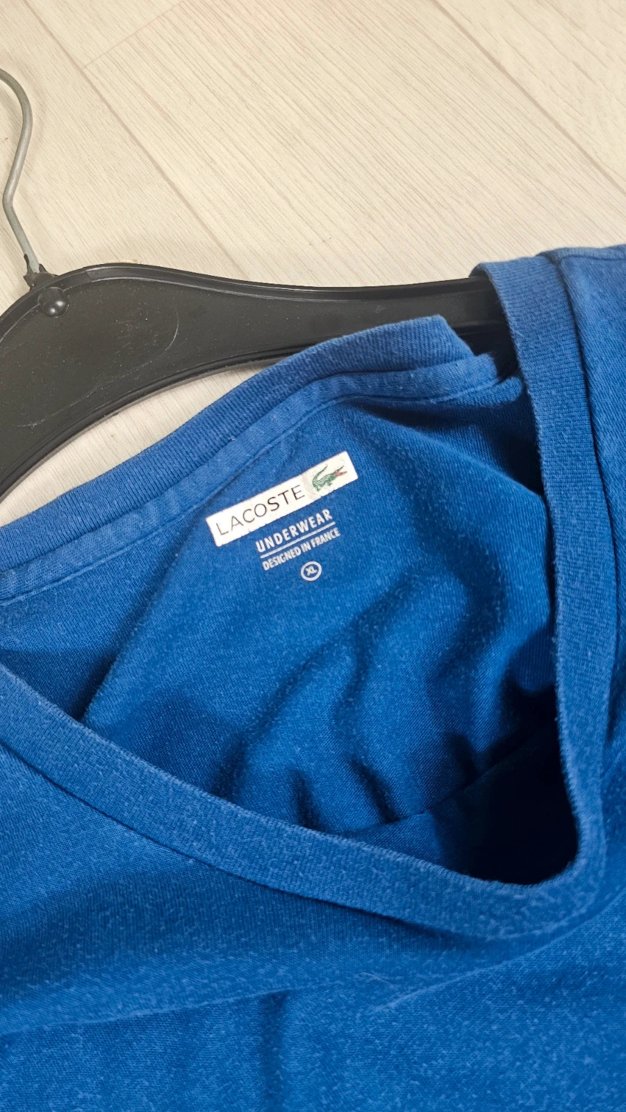 T-shirt Lacoste bleu foncé homme XL – Lacoste – taille XL 3