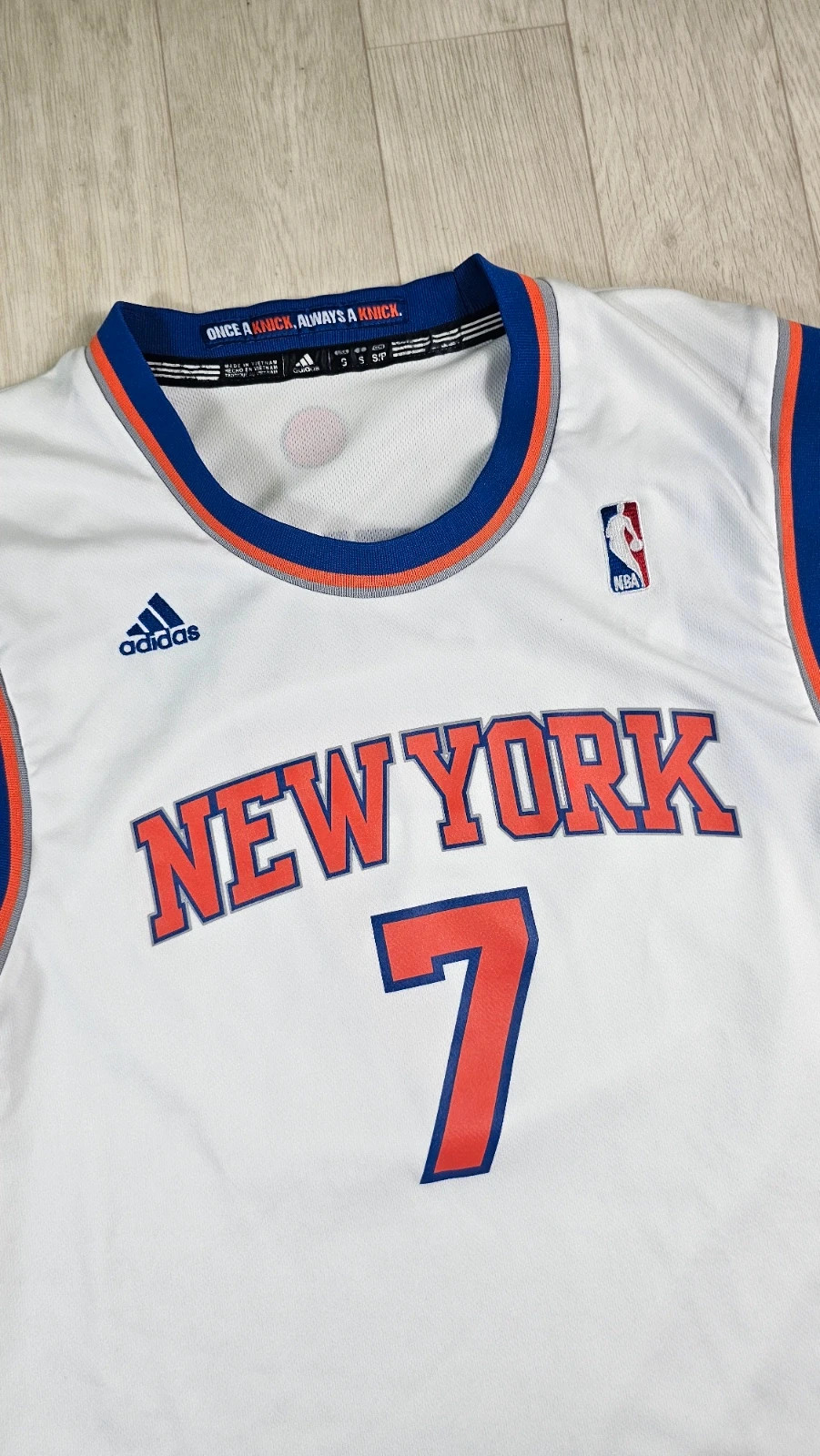 Maillot NBA Carmelo Anthony New York Knicks homme S défauts légers – adidas – taille S 3