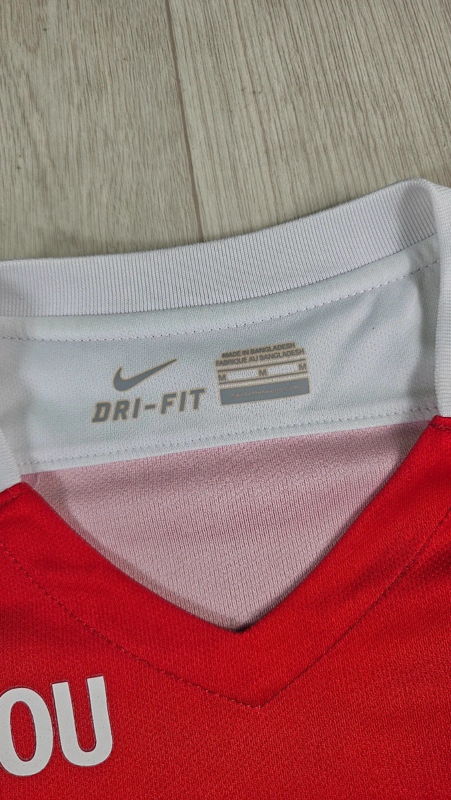 Maillot nike AS Monaco 2015/2016 F. Coentrão homme M défauts – Nike – taille M 4