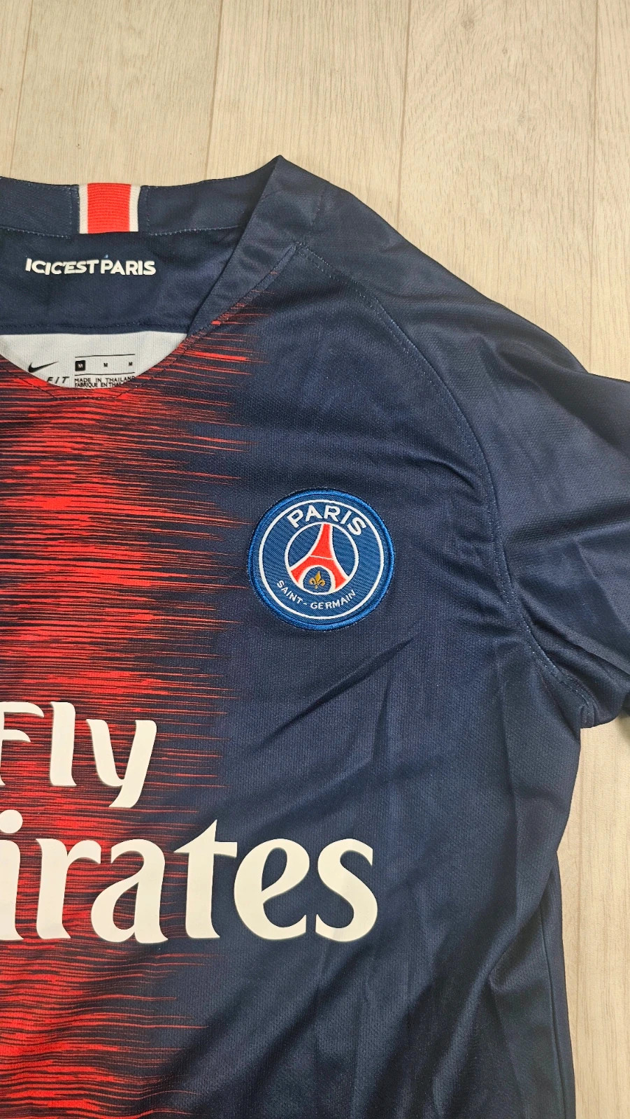 Maillot PSG 2018/2019 Nike homme M – Nike – taille M 5