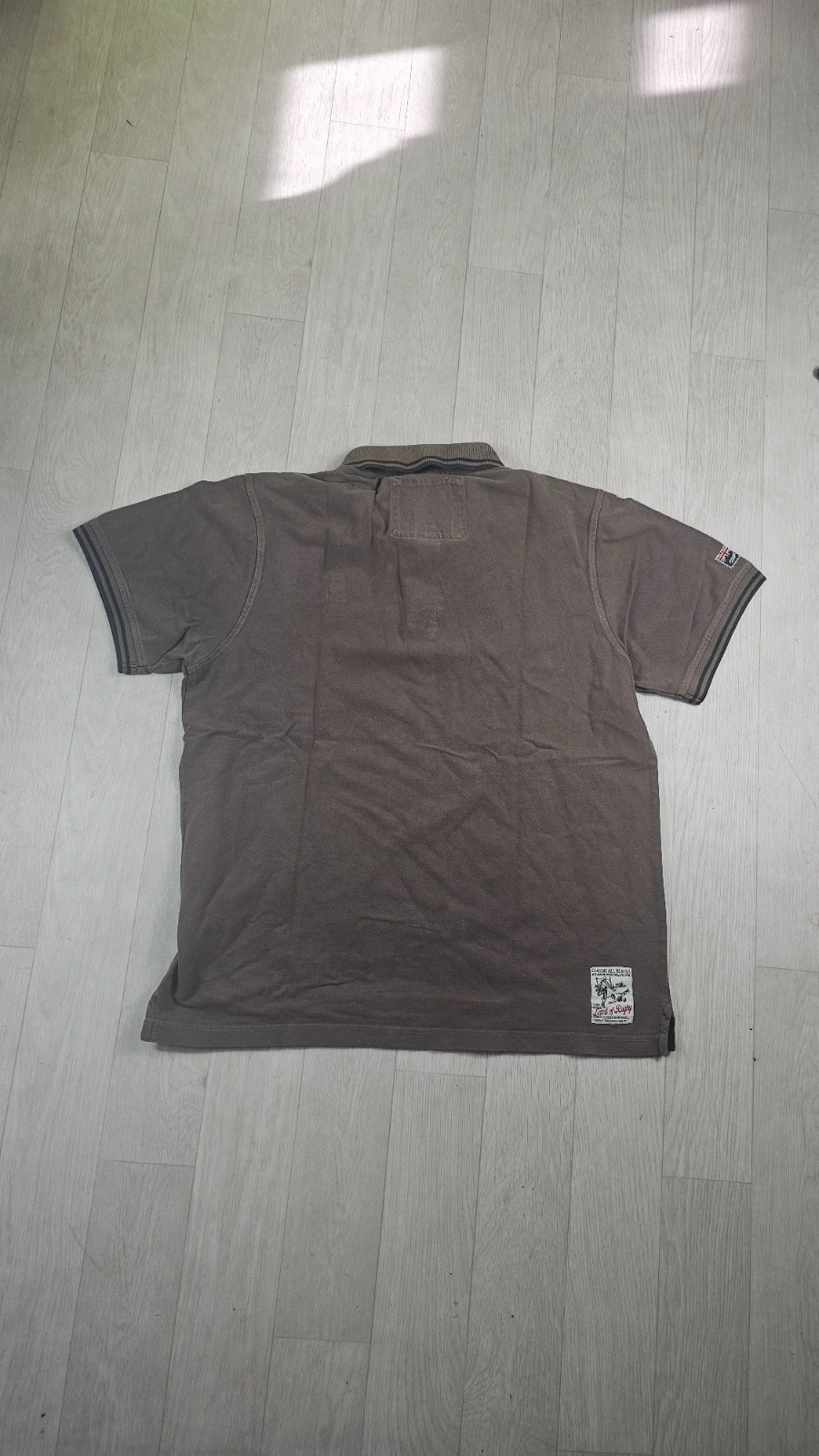 Polo gris Classic All Black homme XL – All Blacks – taille XL 2