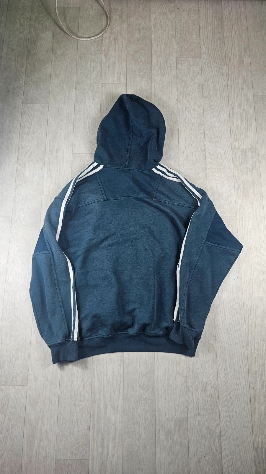 Pull Adidas vintage bleu homme S – adidas – taille S 2