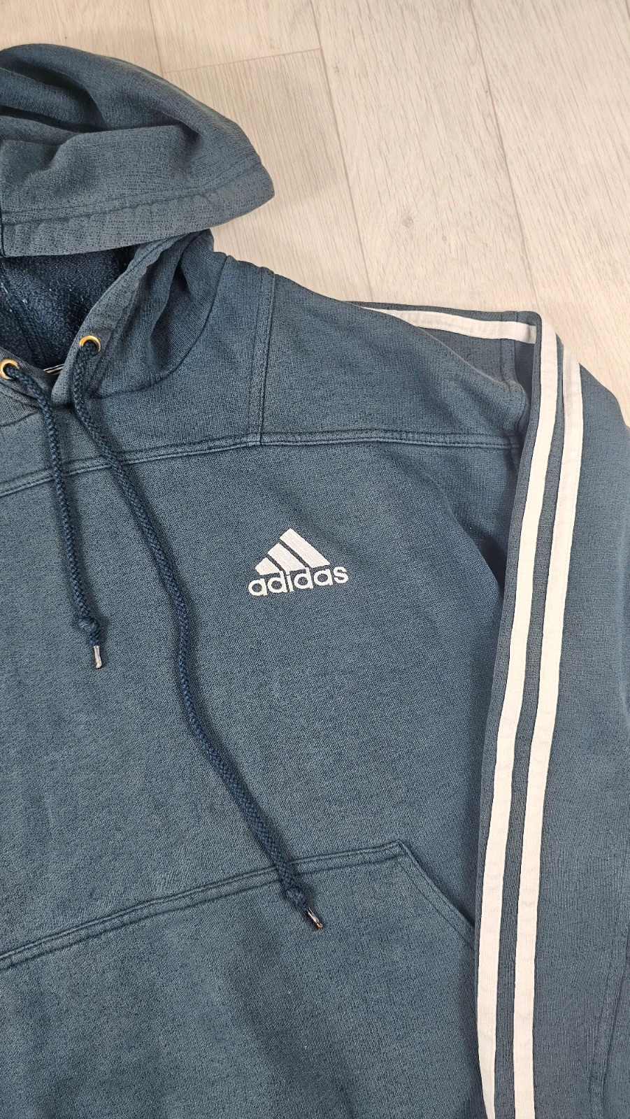 Pull Adidas vintage bleu homme S – adidas – taille S 5