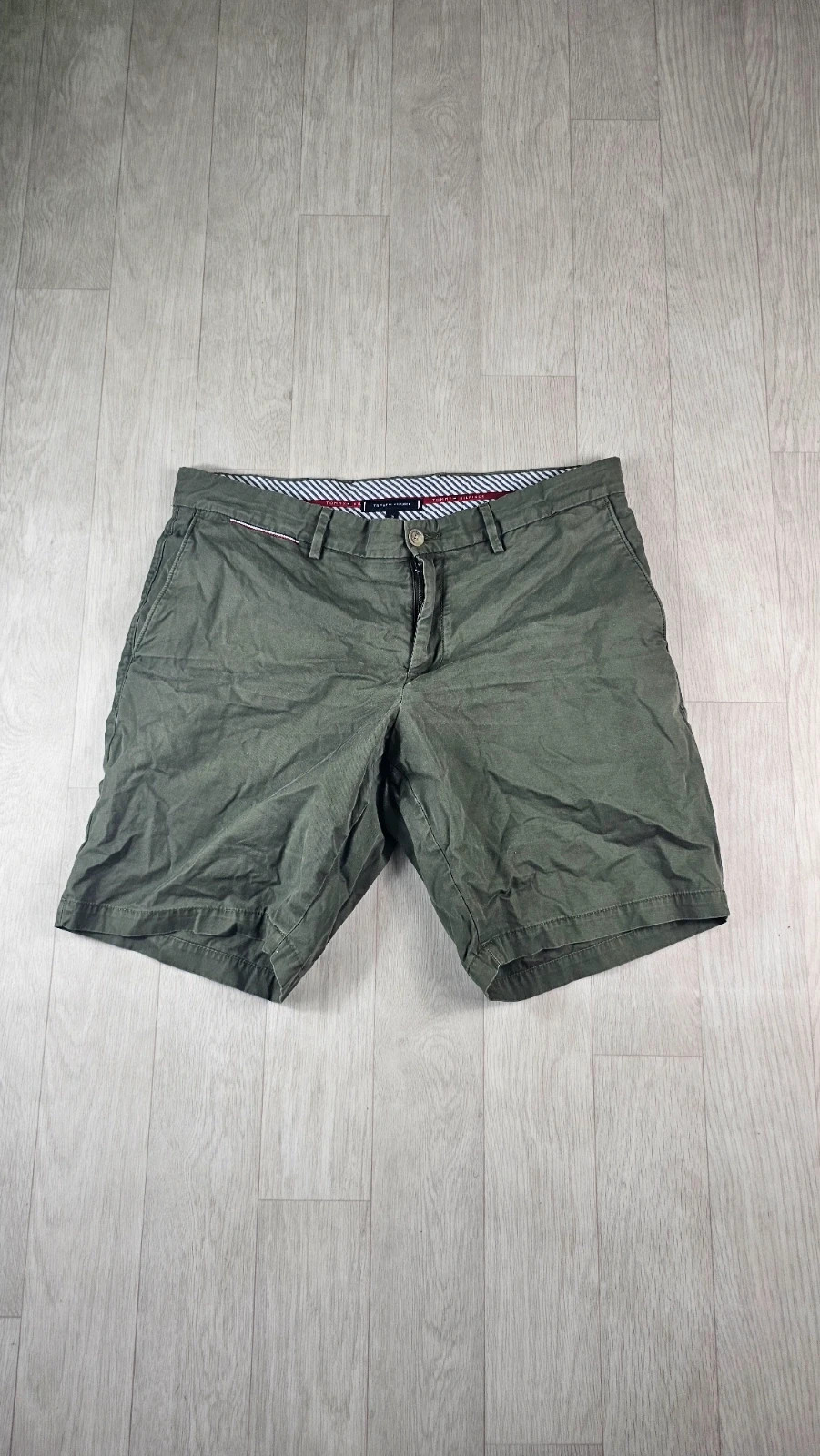 Short Tommy Hilfiger kaki homme W36