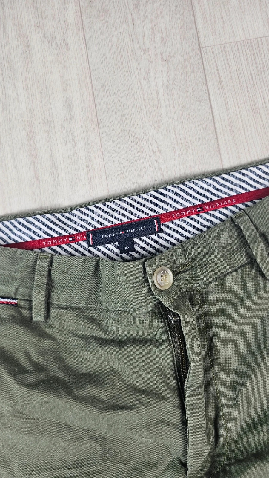 Short Tommy Hilfiger kaki homme W36 – Tommy Hilfiger – taille W36 | FR 46 3