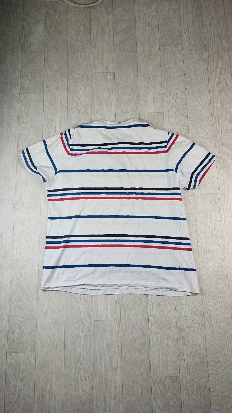 T-shirt Ellesse blanc rayures vintage homme XL – Ellesse – taille XL 2