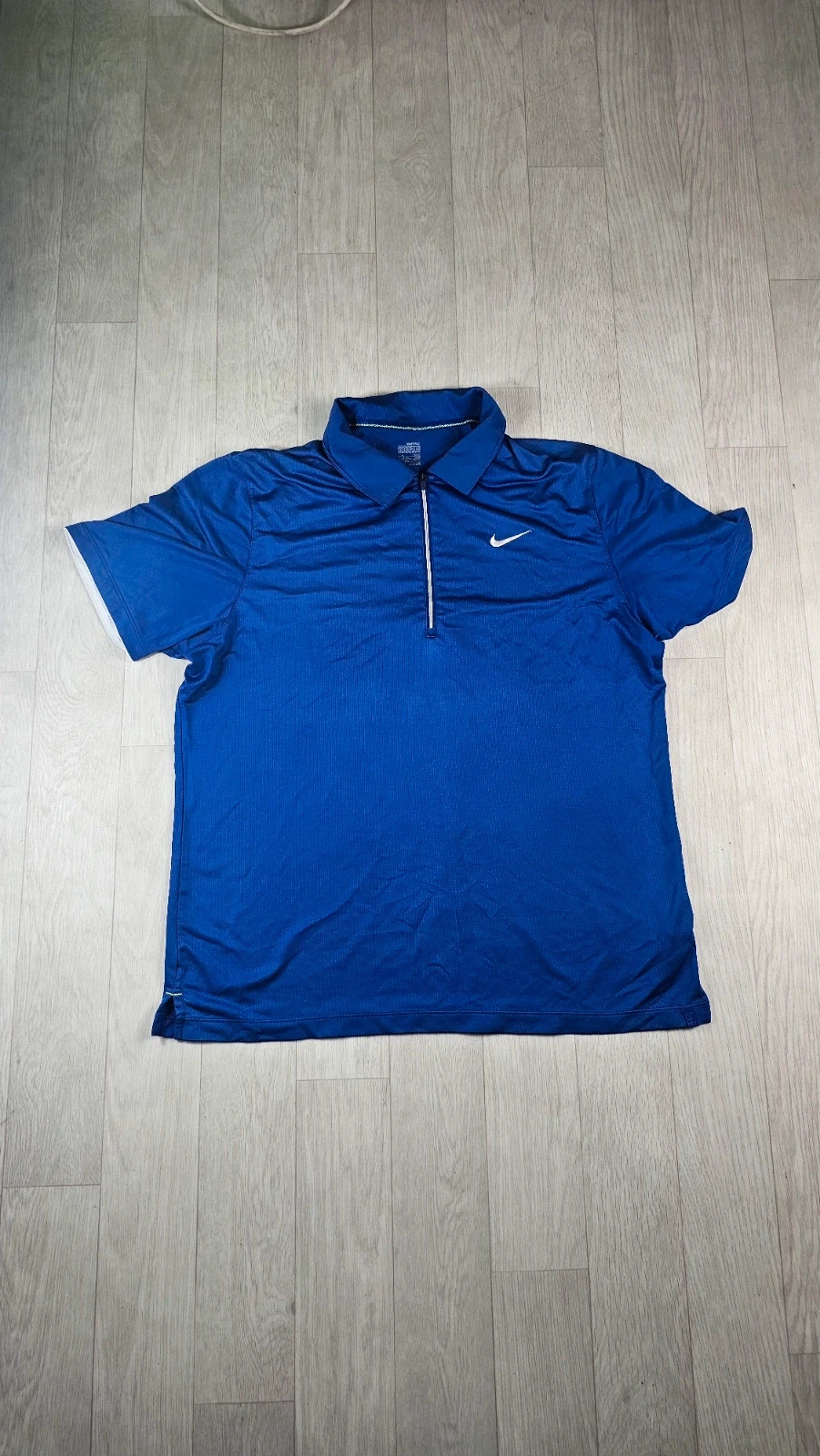 Sweat Nike quart zip bleu homme XL