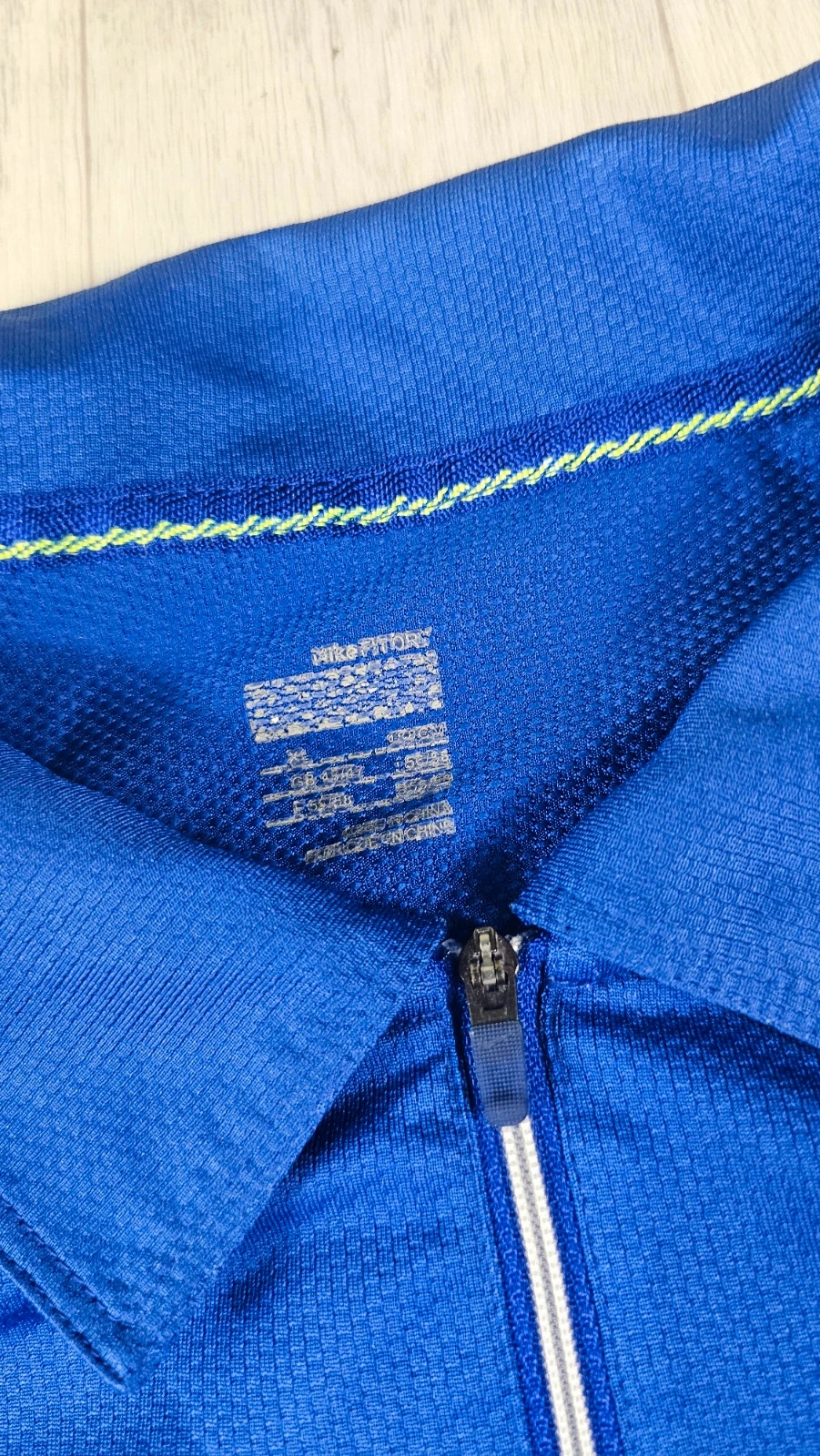 Sweat Nike quart zip bleu homme XL – Nike – taille XL 4