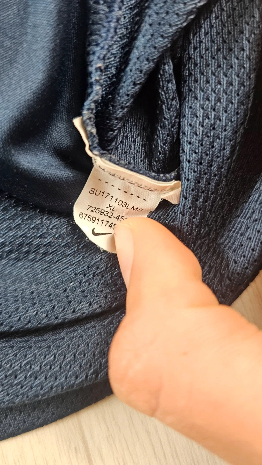 Maillot Nike bleu homme XL – Nike – taille XL 3