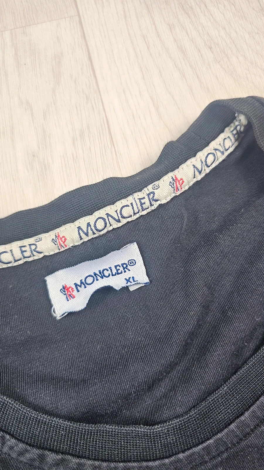 T-shirt Moncler noir homme XL défaut – Moncler – taille XL 4