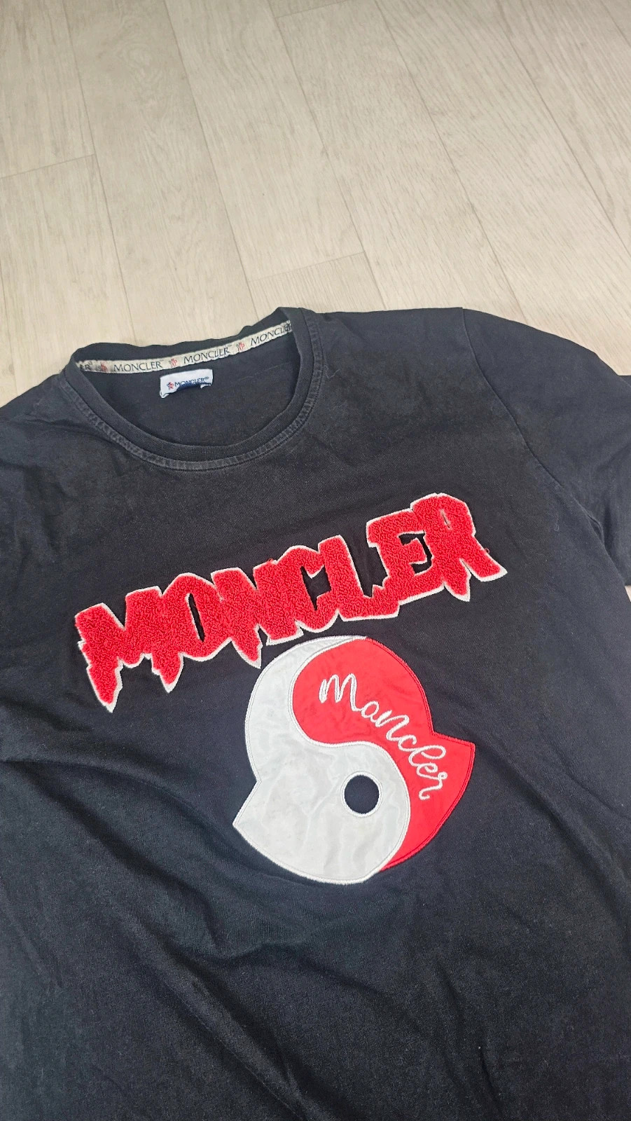 T-shirt Moncler noir homme XL défaut – Moncler – taille XL 3