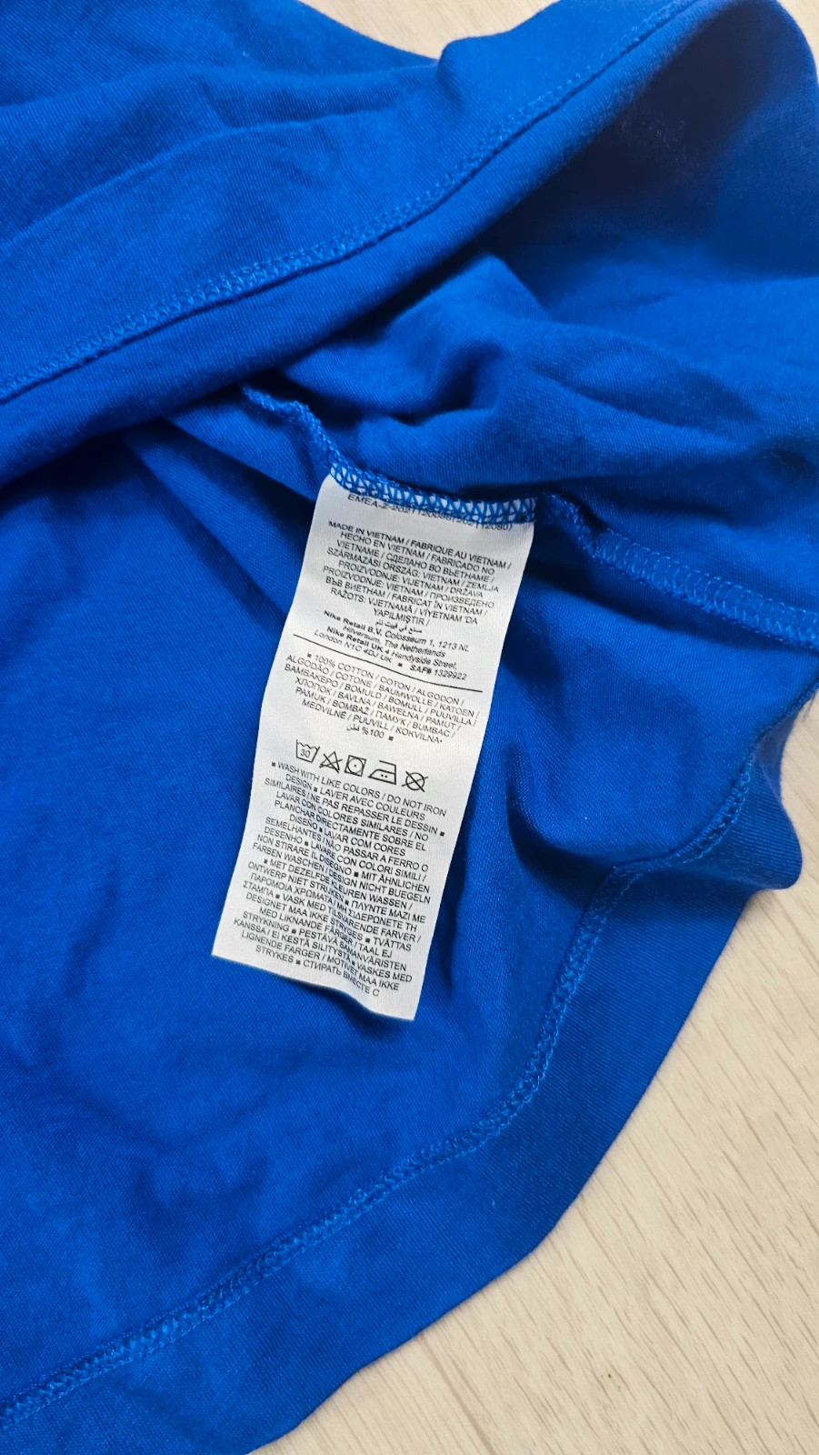 T-shirt Nike bleu homme XXL – Nike – taille XXL 5