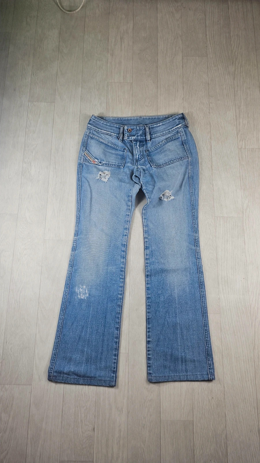 Jean Diesel bleu homme W27 (XS/S) mesures en photos – Diesel – taille W27 | FR 36 2