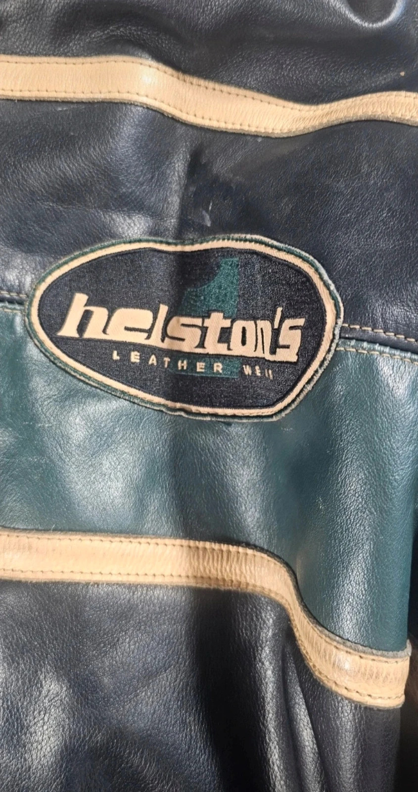 Blouson Moto Helstons Cuir Noir Homme~M – Helstons – taille M 3