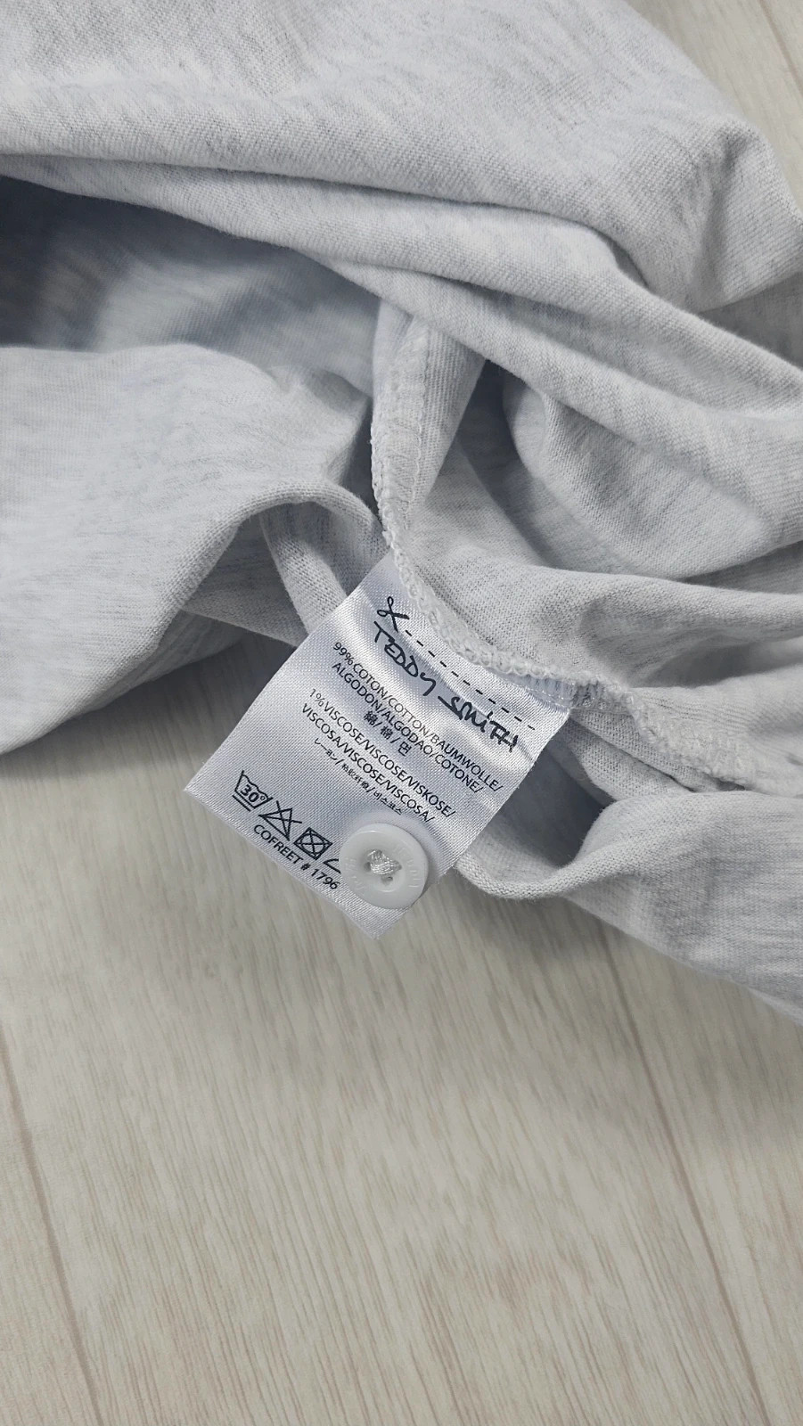Polo Teddy Smith gris homme XXL – Teddy Smith – taille XXL 5