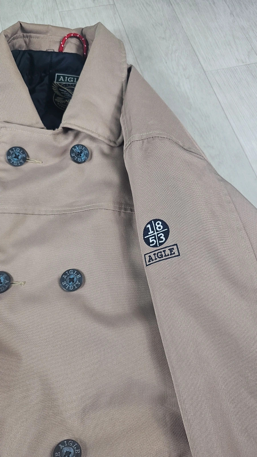 Veste Aigle beige homme S – Aigle – taille S 4
