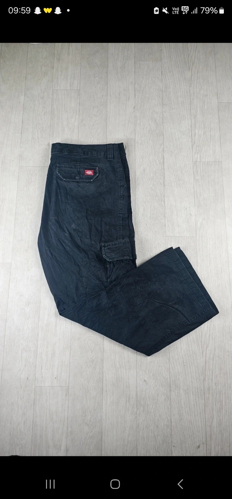Chino Dickies noir homme W32