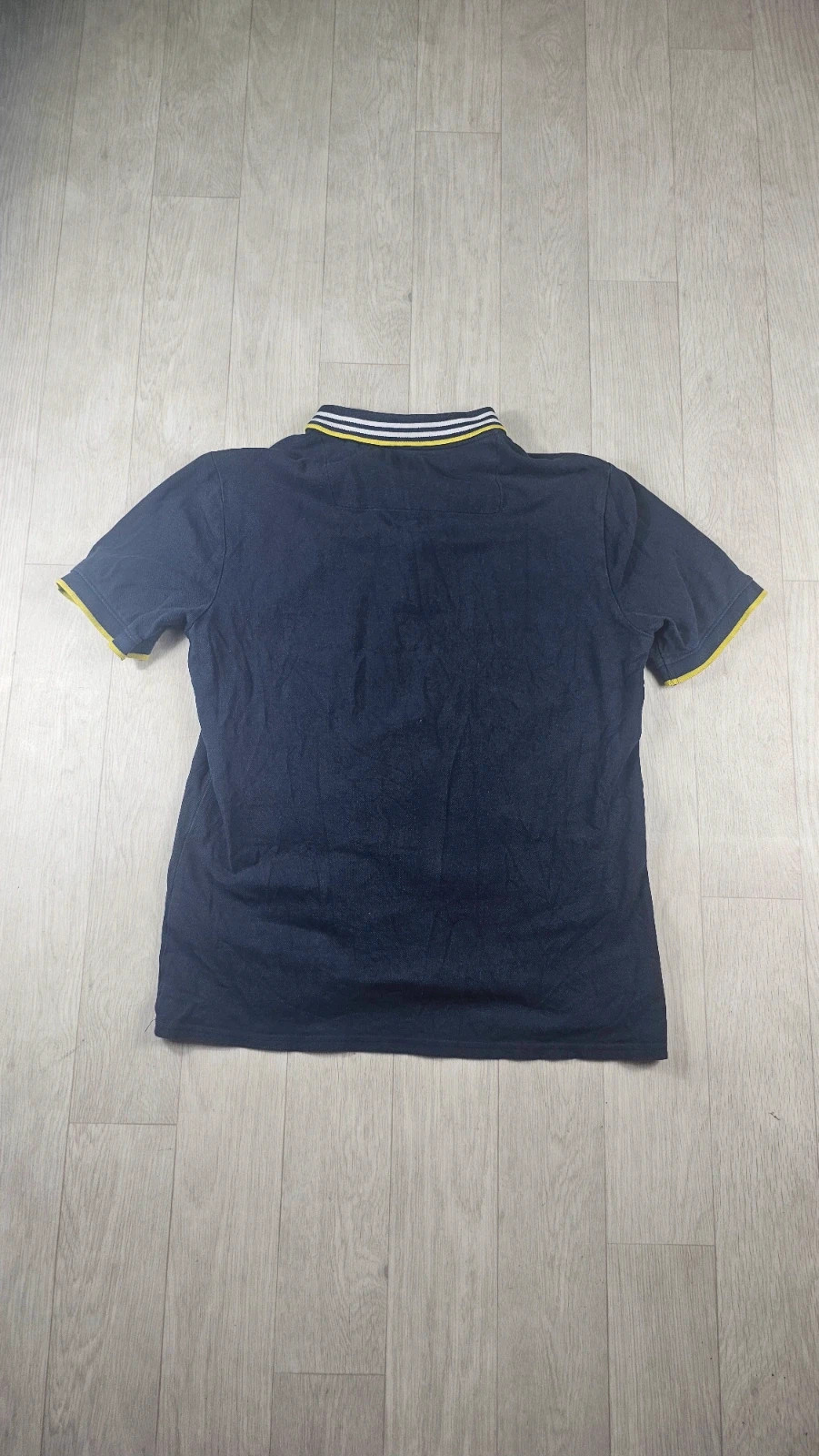 Polo Guess marine jaune homme L – GUESS – taille L 2