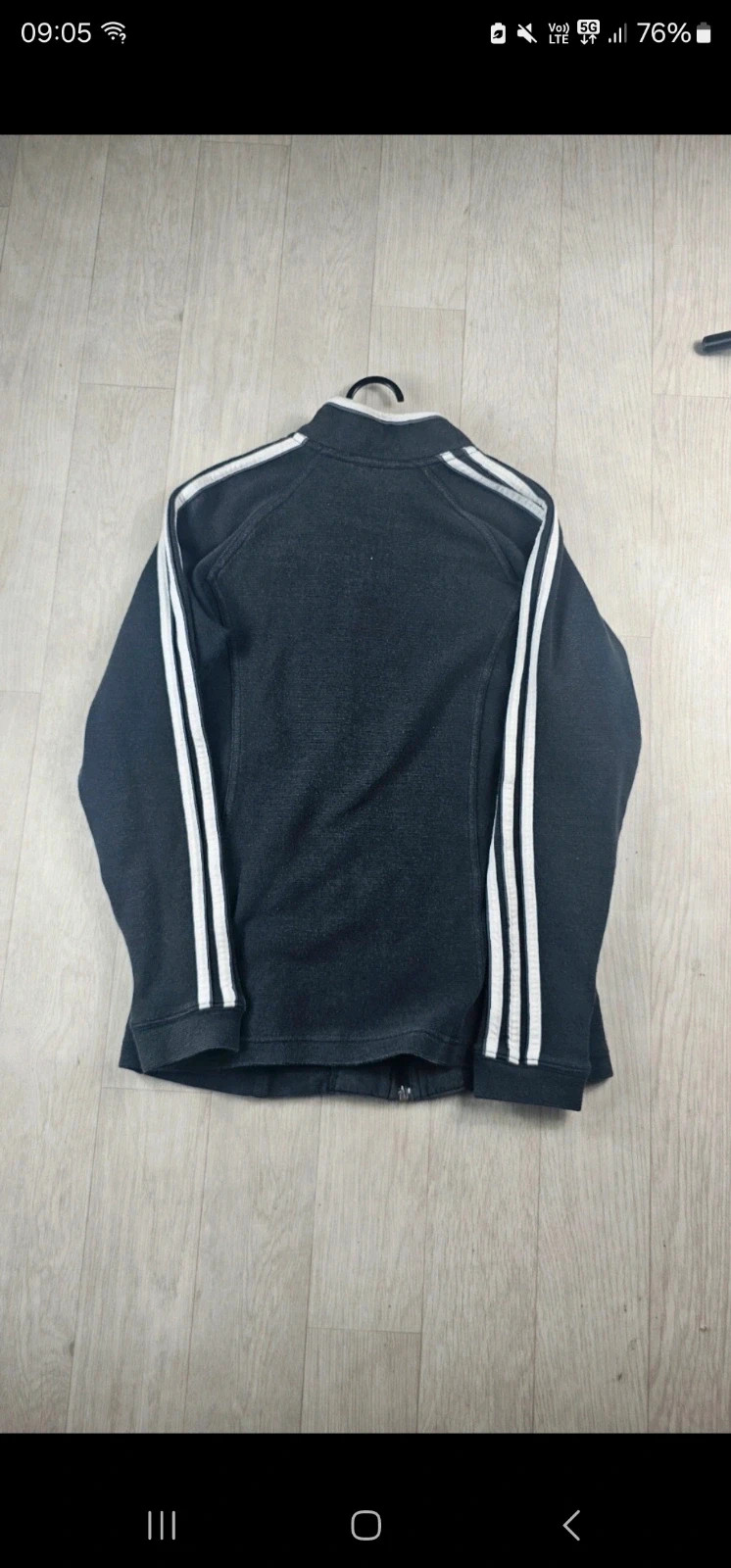 Veste Adidas noire et blanche vintage homme S (FR 40) – adidas – taille S 2