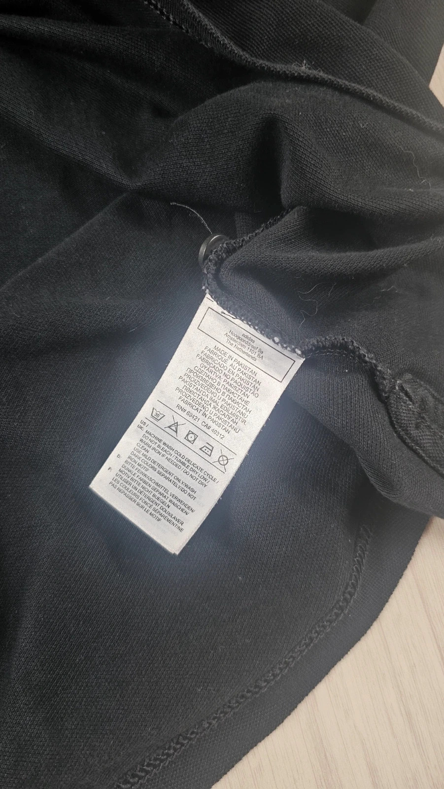 Polo Reebok noir homme L – Reebok – taille L 5