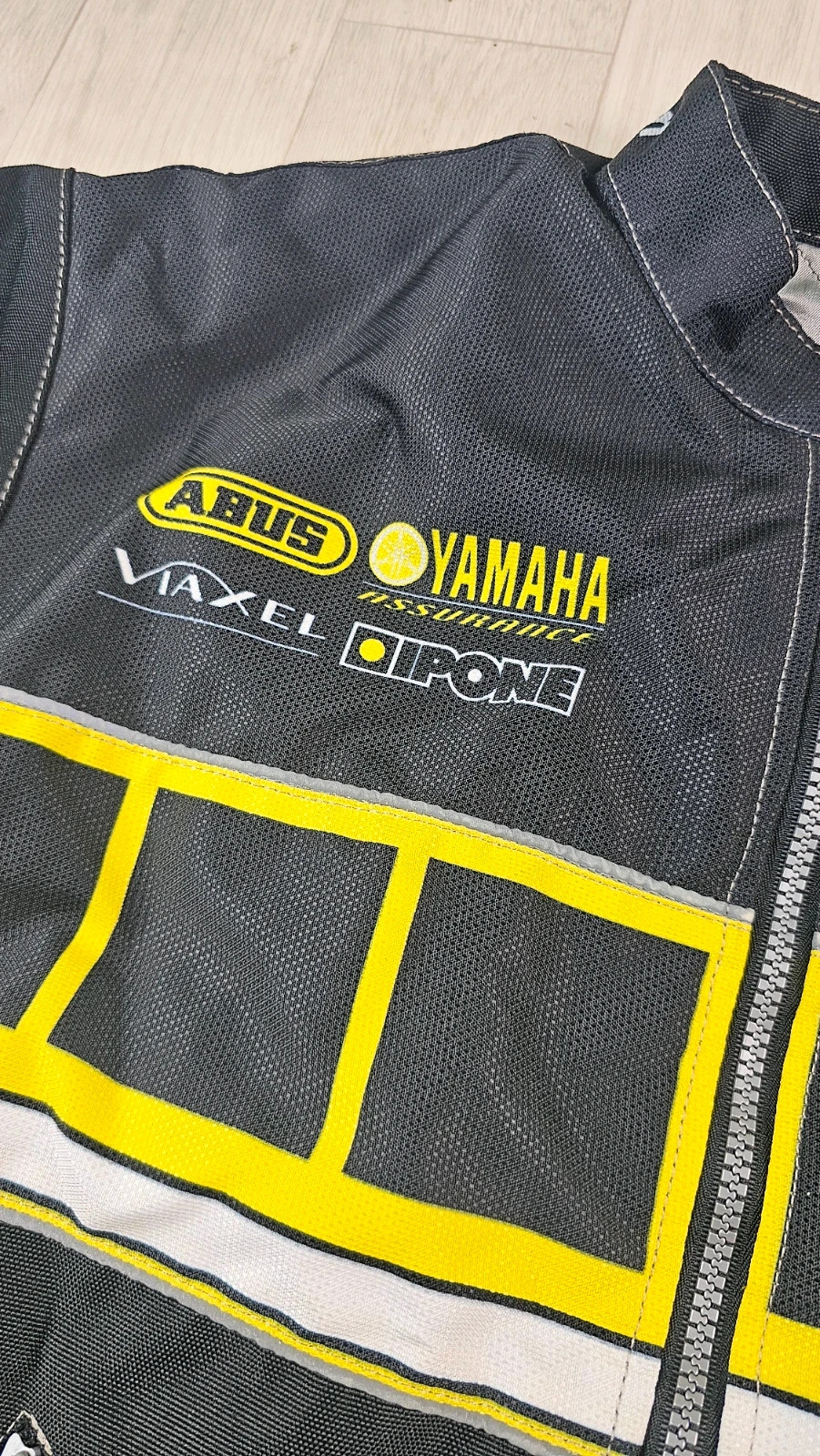 Blouson moto Yamaha noir jaune Team Pons11 homme M – Yamaha – taille M 4