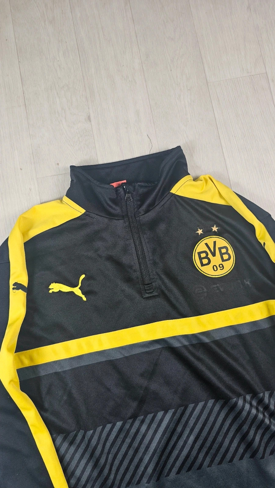 Veste Puma Borussia Dortmund BVB noir jaune homme L défaut – Puma – taille L 3