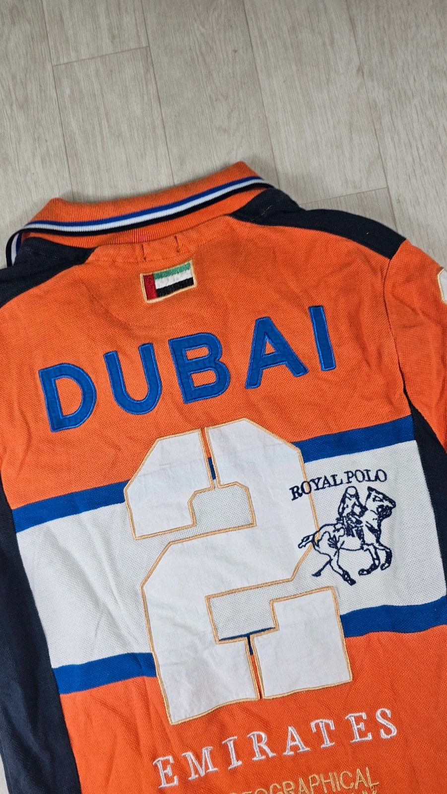 Polo Geographical Norway Dubai orange homme L – Geographical Norway – taille L 3