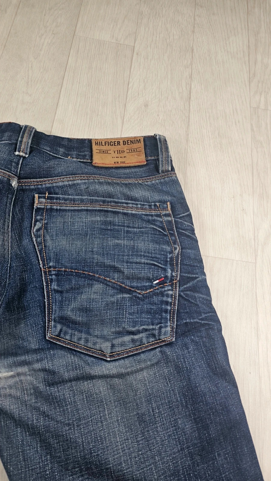 Jean Tommy Hilfiger bleu marine homme W33 L34 – Tommy Hilfiger – taille W33 | FR 42 5