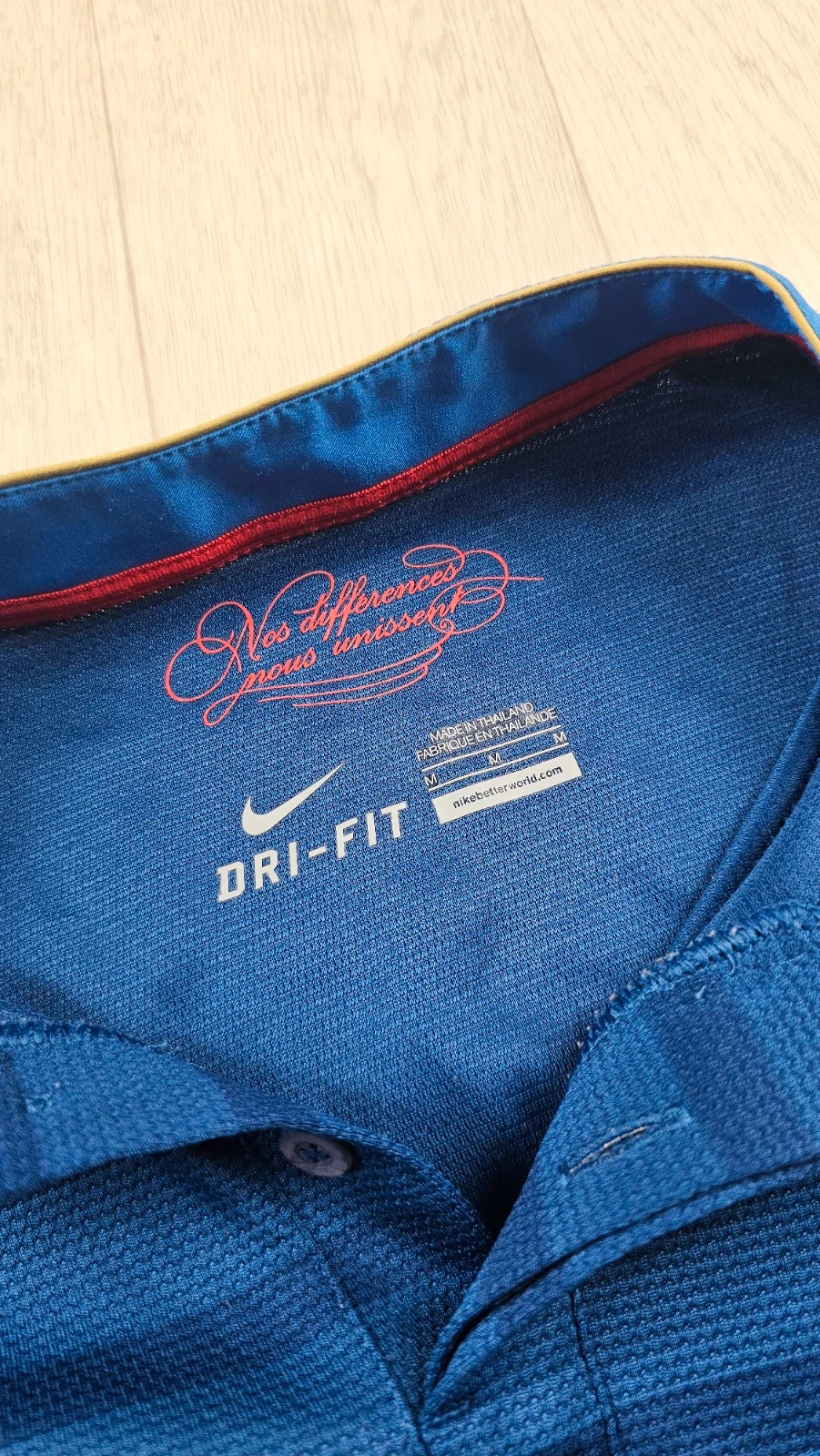Maillot Équipe de France 2012/2013 Nike bleu homme M défaut – Nike – taille M 4