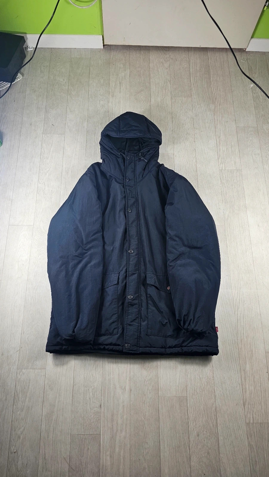 Doudoune parka Levi’s noir homme XL