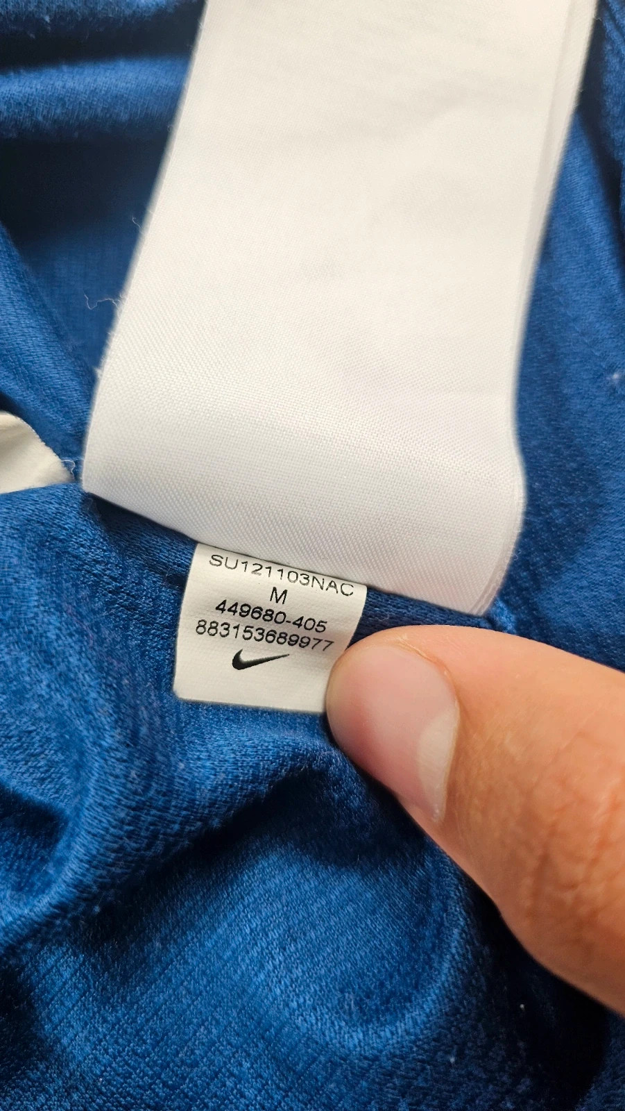 Maillot Équipe de France 2012/2013 Nike bleu homme M défaut – Nike – taille M 5