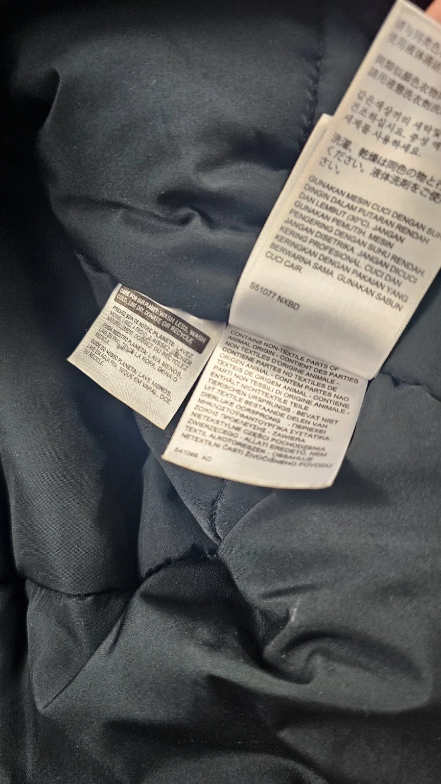 Doudoune parka Levi’s noir homme XL – Levi's – taille XL 5