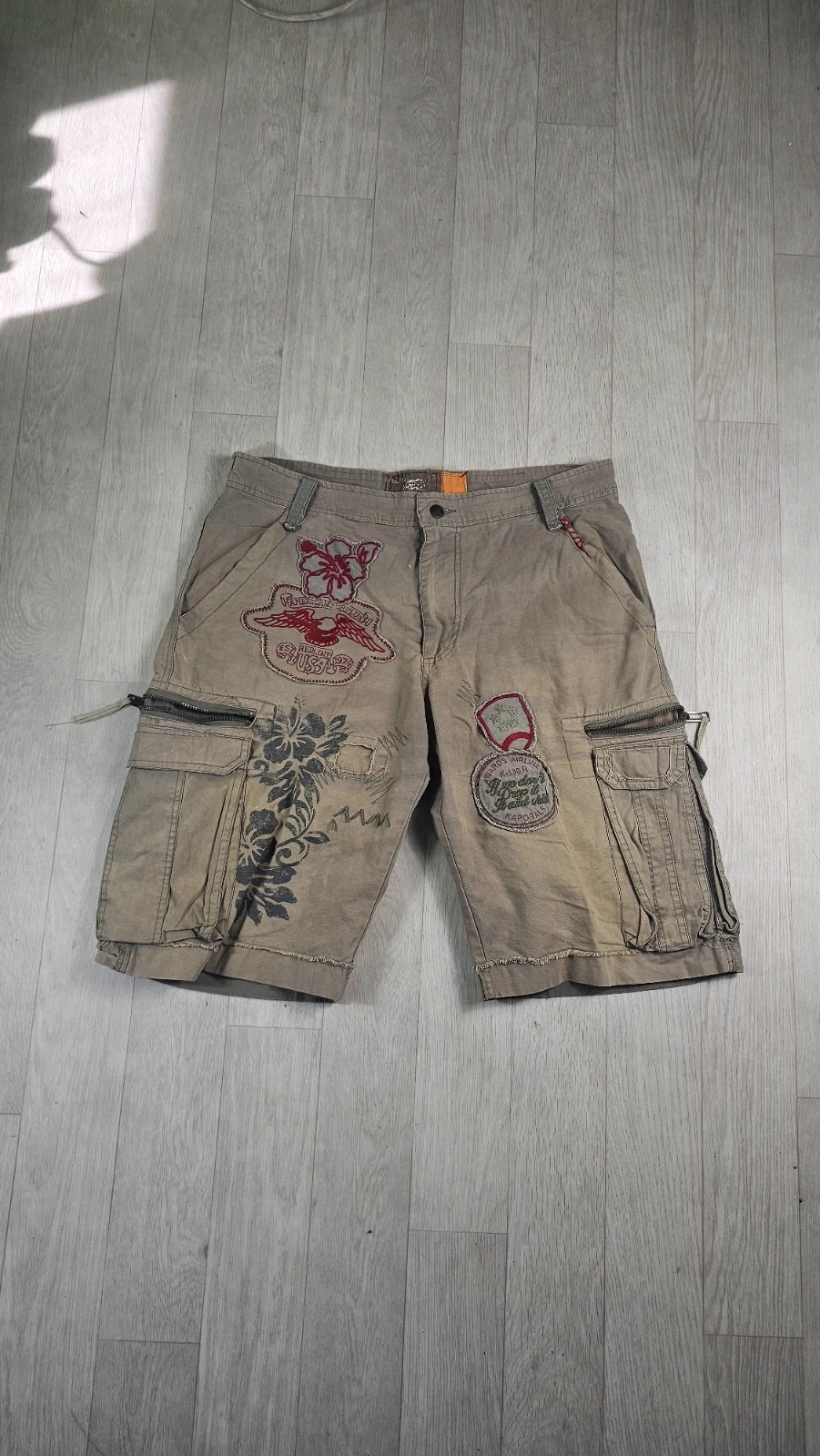 Short cargo homme Y2K vintage W33 défaut fermeture
