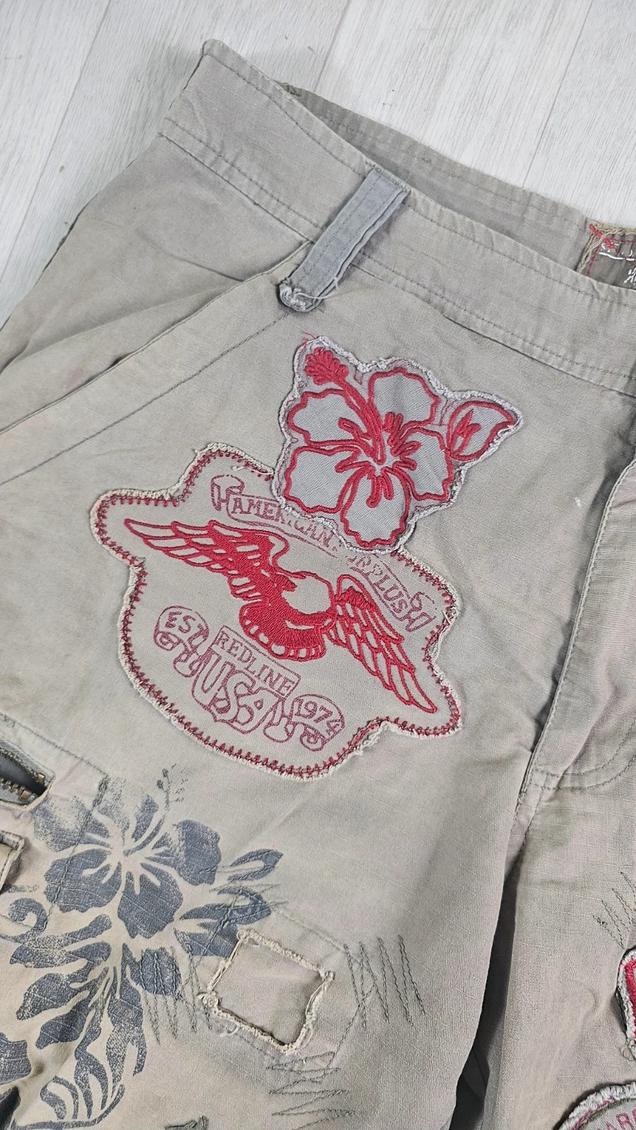 Short cargo homme Y2K vintage W33 défaut fermeture – Vintage Dressing – taille W33 | FR 42 5
