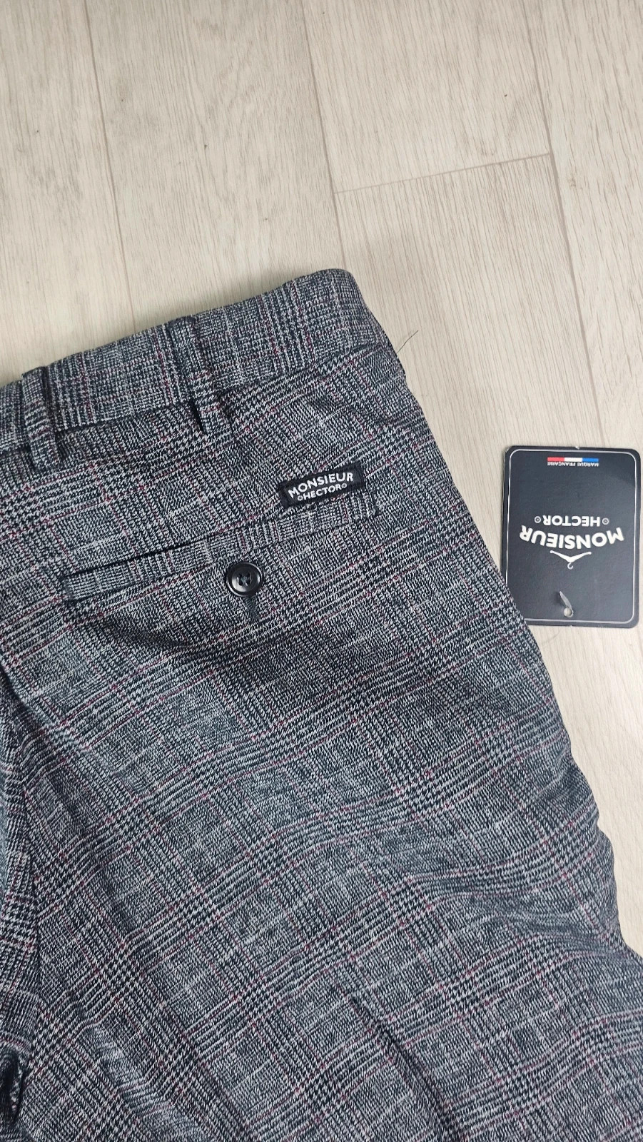 Pantalon Monsieur Hector gris homme FR 40 neuf – sans marque – taille W30 | FR 40 5