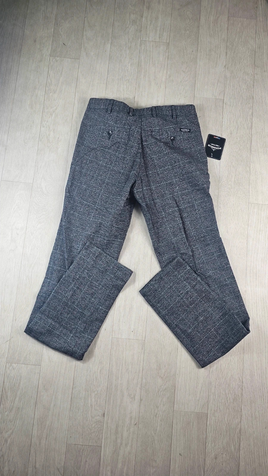 Pantalon Monsieur Hector gris homme FR 40 neuf – sans marque – taille W30 | FR 40 2