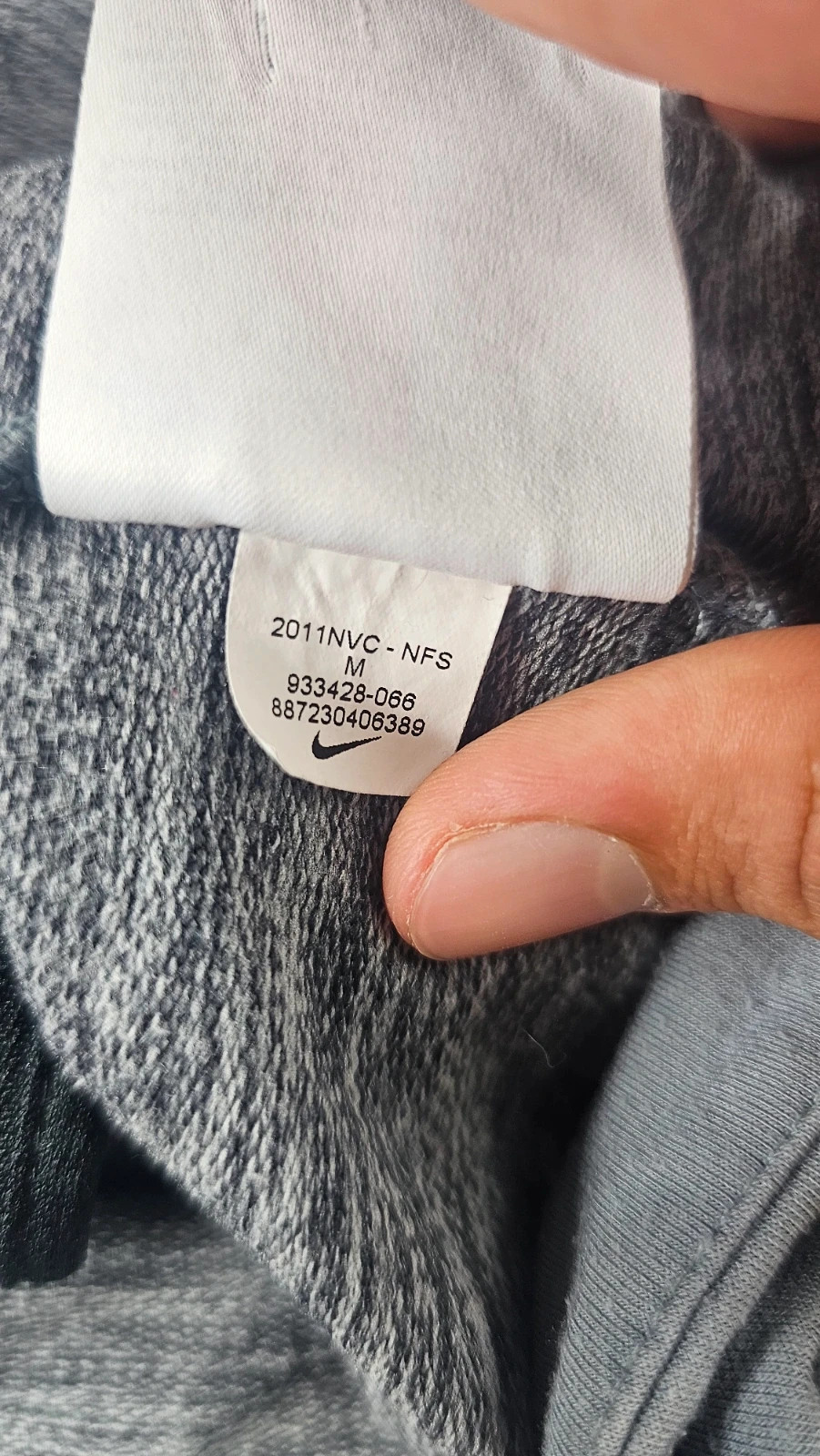 Veste Nike Dri-Fit grise homme M – Nike – taille M 5