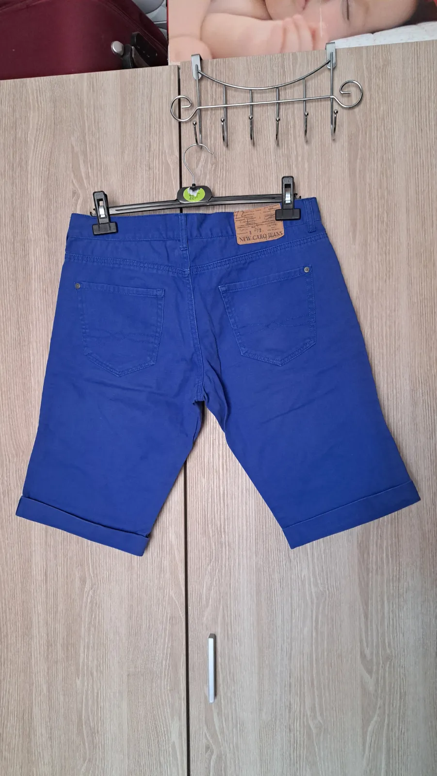 Bermuda azul intenso talle 44 7