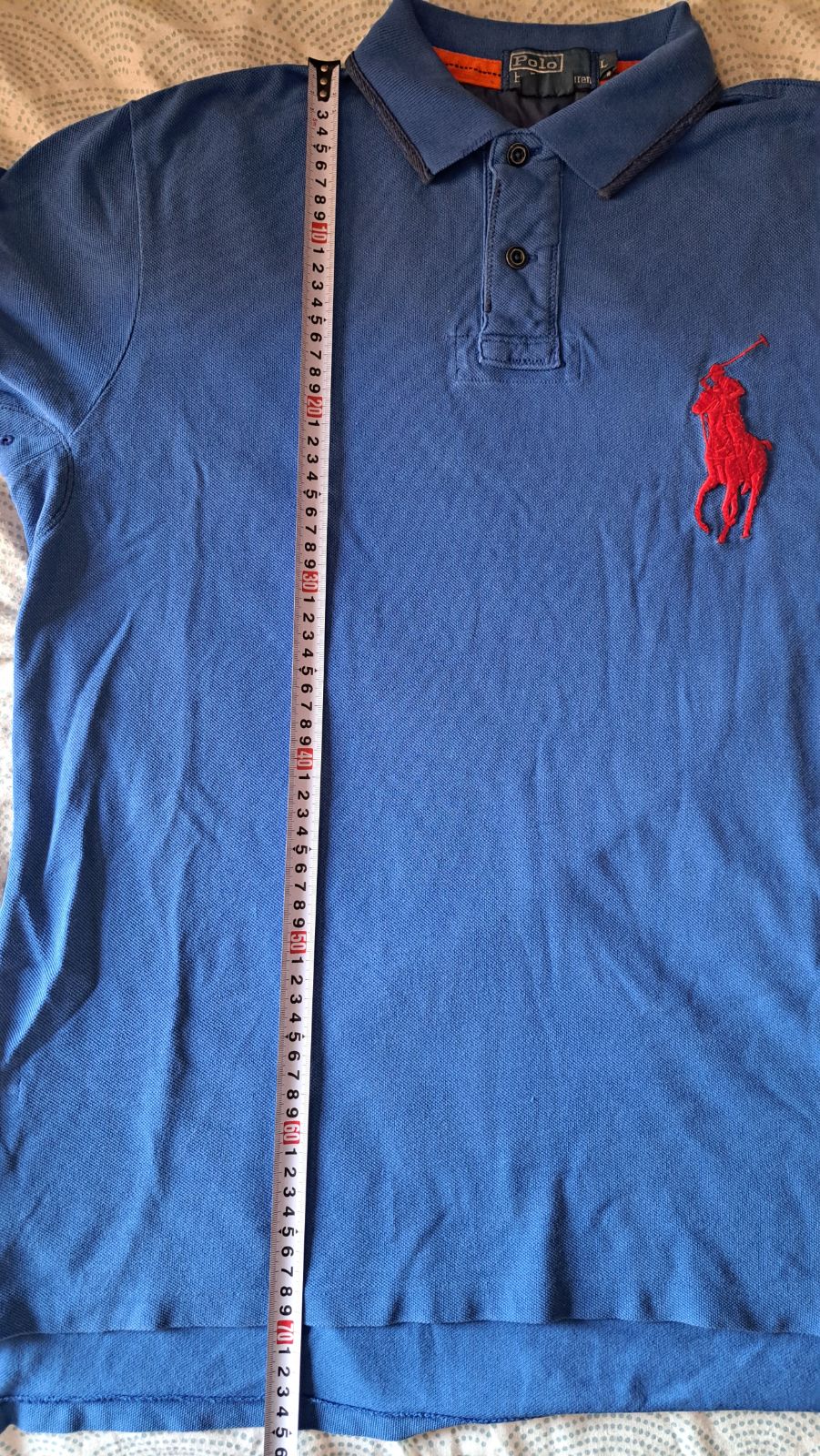Polo Ralph Lauren azul con logo rojo 8