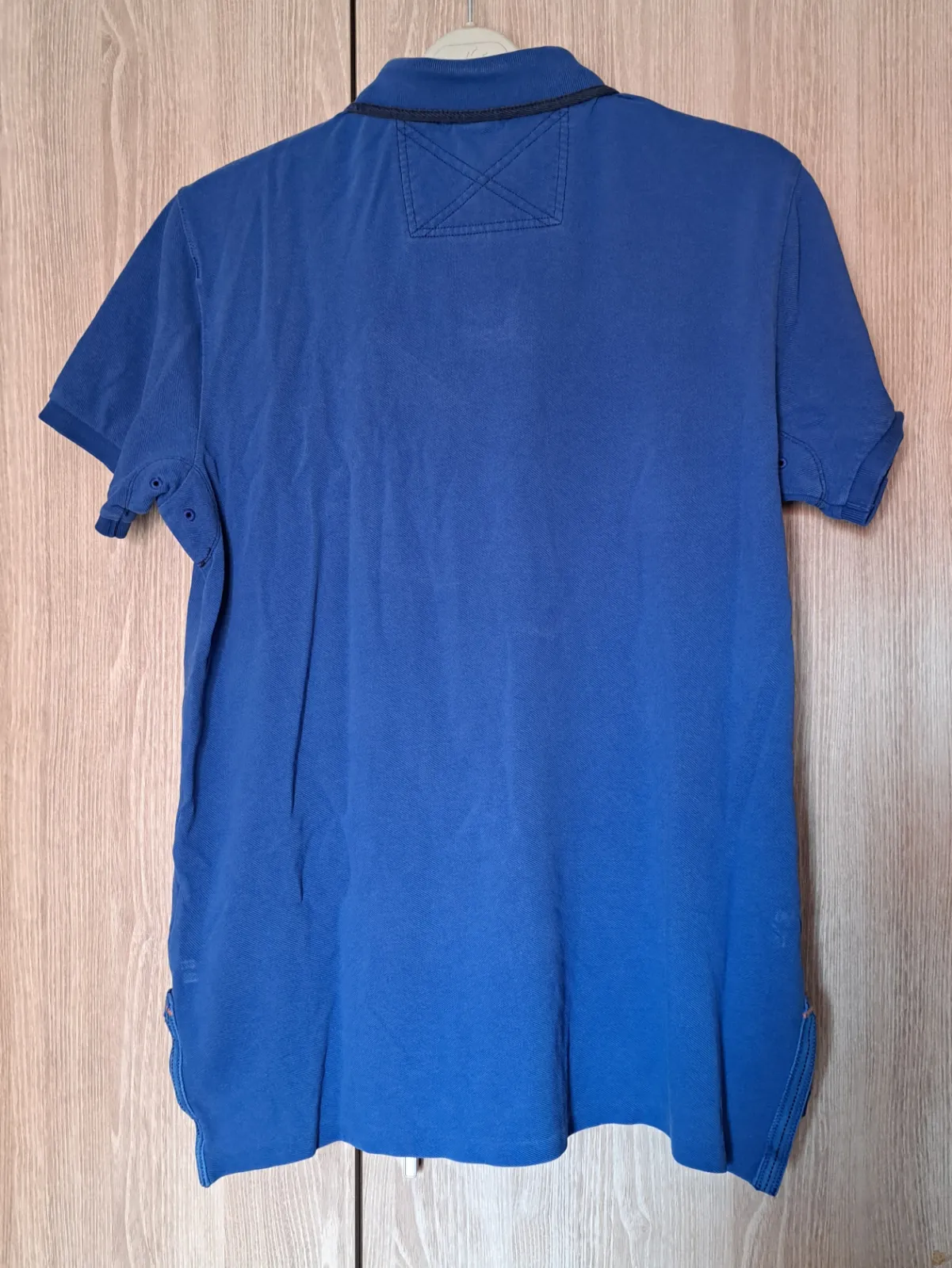 Polo Ralph Lauren azul con logo rojo 9