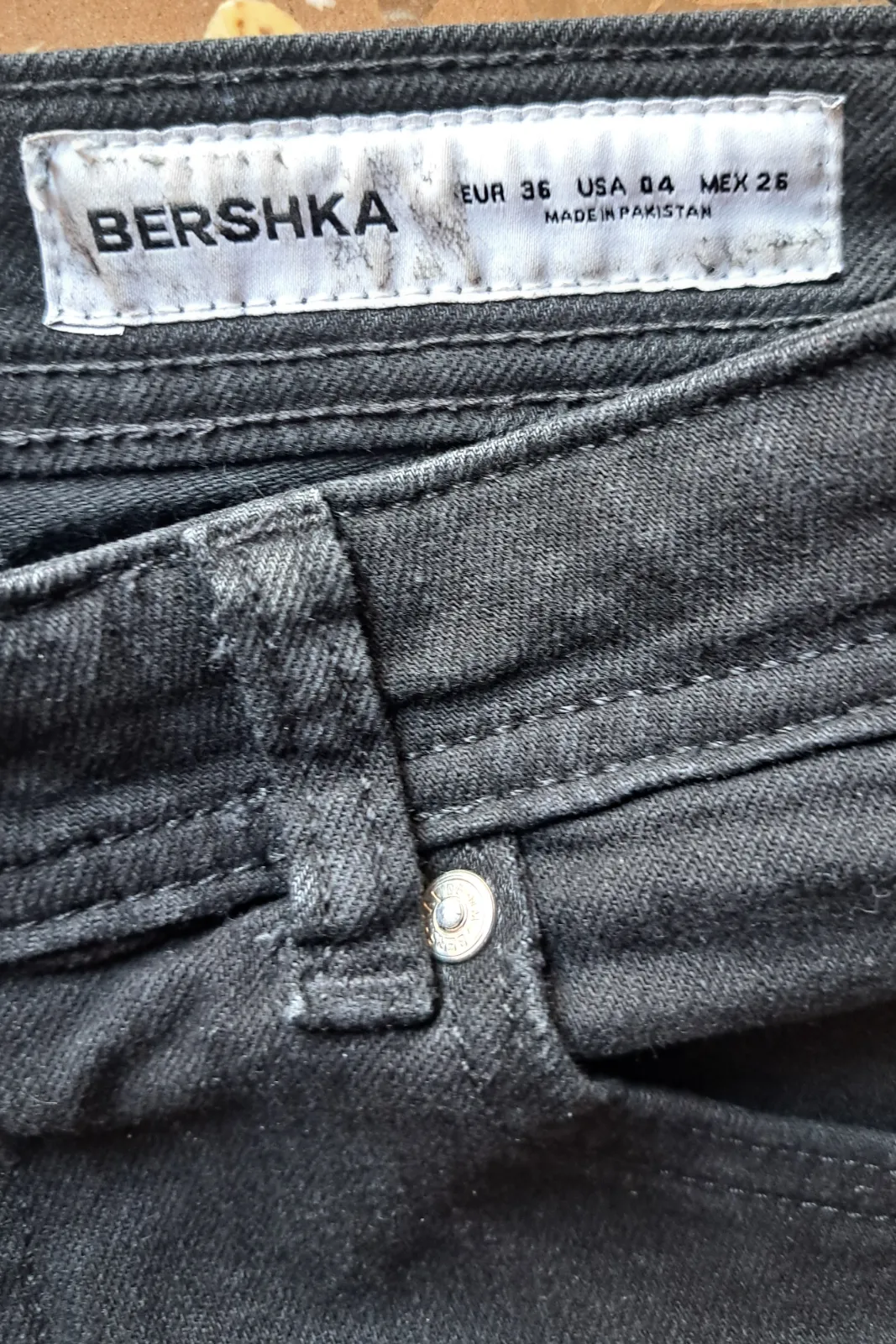Pantalones cortos vaqueros azul oscuro 3