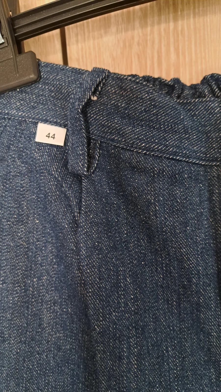 Pantalón vaquero azul oscuro ancho 3