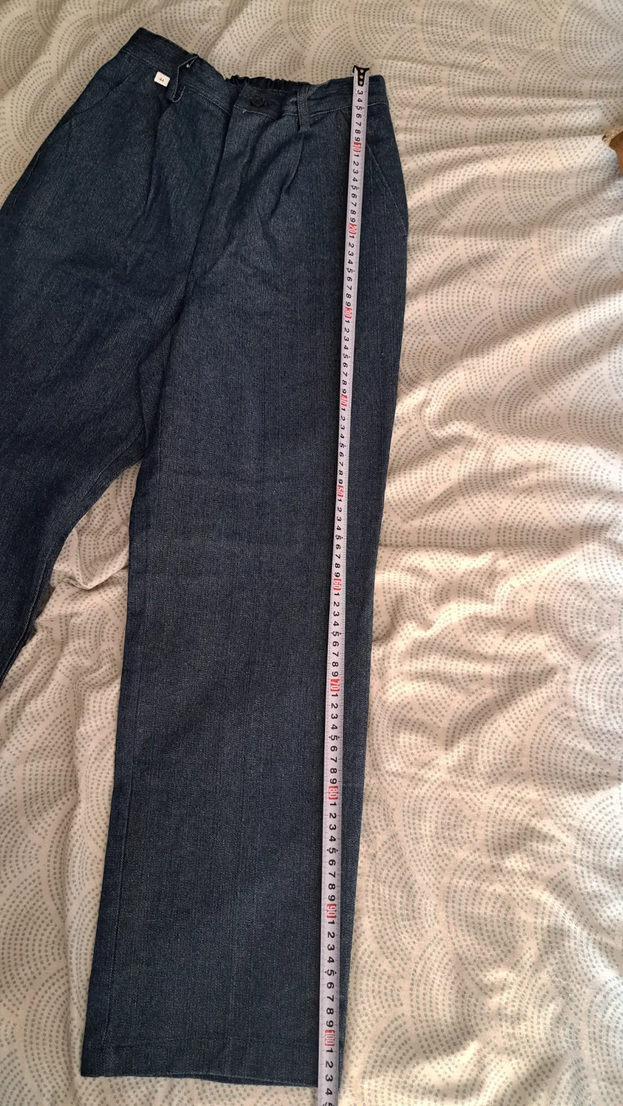Pantalón vaquero azul oscuro ancho 8