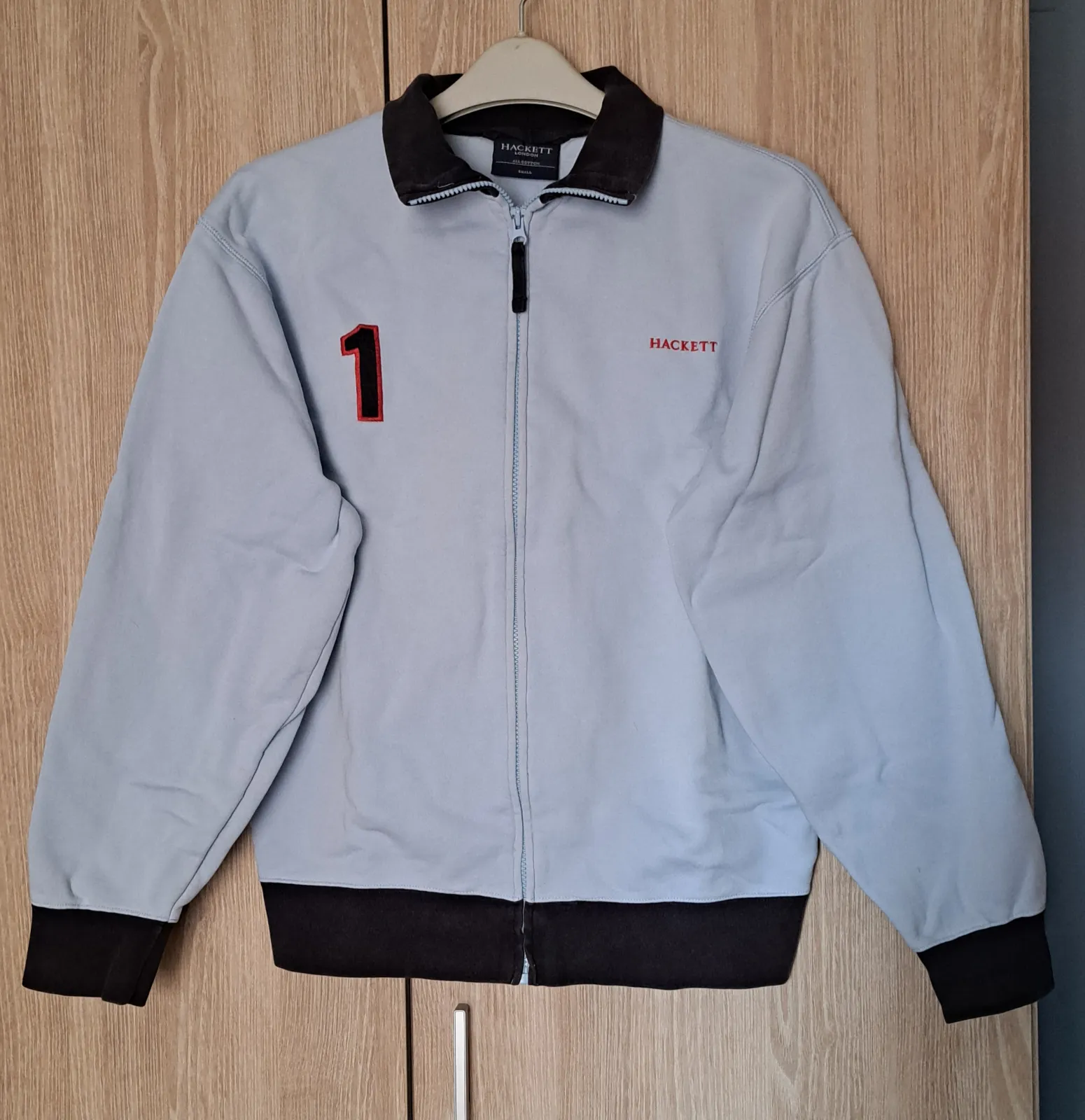 Hackett chaqueta deportiva azul número 1 2