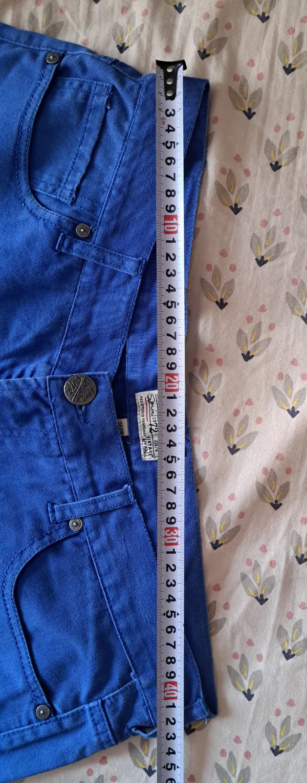 Bermuda azul intenso talle 44 6