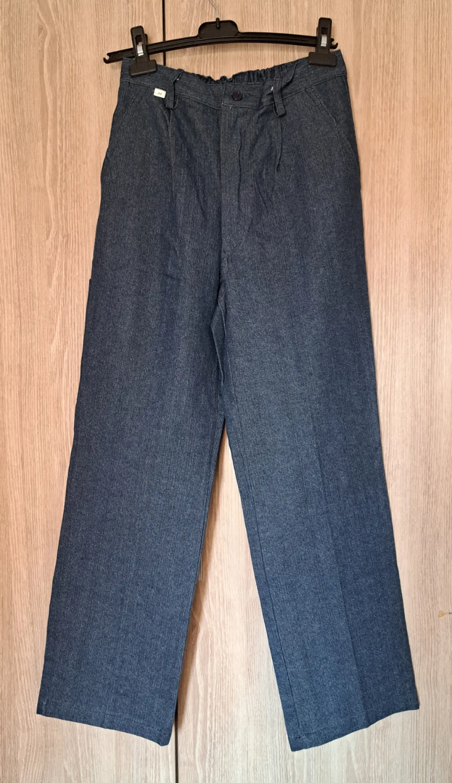 Pantalón vaquero azul oscuro ancho 2